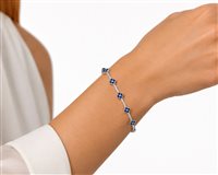 Bracciale Ultima Edizione Donna in Argento Cubic Zirconia BAO1600-BLU - BAO1600-BLU